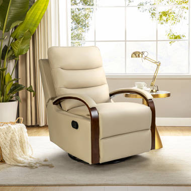 Lazy boy best sale cream leather recliner